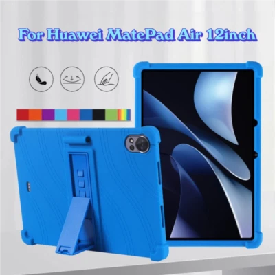 For HUAWEI MatePad Air 12" Pro 12.2" Tablet Kids Safe Silicone Stand Cover Case - Image 1 of 4