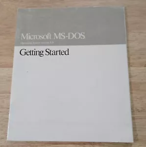 SISTEMA OPERATIVO Microsoft ms dos 5.0 manuale avvio - Foto 1 di 4