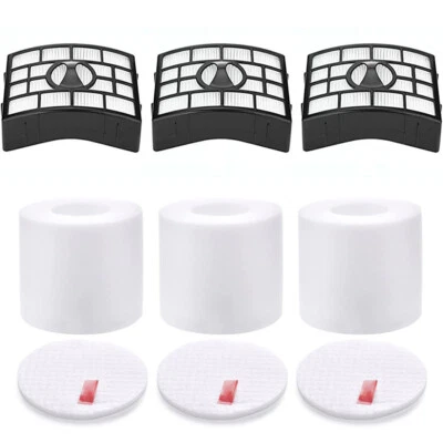 For Shark NV752 Rotator Powered Lift-Away TruePet Upright Vacuum Hepa Filter Kit