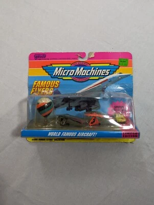 Micro Machines 64000 Famous Flyers Collection #6 Aviones de Famosos Mundiales de Colección Foto 1 de 4