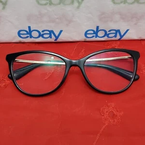 ✅️⭐️ DOLCE & GABBANA DG 3242 501 Shiny Black/Gold 54□17 140 Eyeglasses "Frames" - Picture 1 of 23