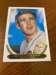 2018 TOPPS GALLERY HALL OF FAME BROOKS ROBINSON HOF-10 BALTIMORE ORIOLES