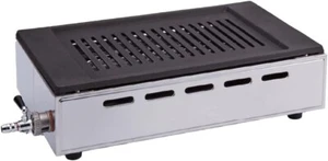 YAMAKIN LP Gas High-End Yakiniku Grill Y-18S Cast Iron Plate Made in Japan - Picture 1 of 7