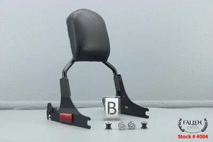 2010 Harley Softail Fatboy Passenger Backrest Seat Sissy Bar Kit DETACHABLE - Picture 1 of 13