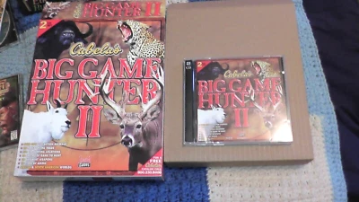 pc big box game cabela's big game hunter ii - Image 1 of 4