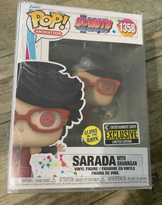 Funko Pop! Boruto Sarada con brillo Sharingan EE exclusivo Naruto Next Generations - Imagen 1 de 6