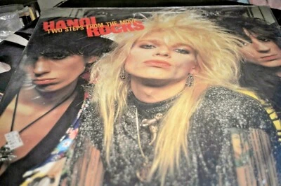 HANOI ROCKS two steps from move  ORIG 1ST PRESS 1983 UK IMPORT 12 VINYL LP EX  - Image 1 of 4