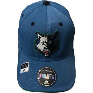 Minnesota Timberwolves NBA Adidas Official Draft OSFM Flexfit Cap Hat $24