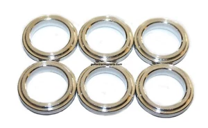 6) Wheel Spacer 17mm I.D. x 5mm Thick Spindle Hub Spacers Go Kart Spindles - Picture 1 of 4