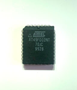 AT49F002NT 70nS 256Kbx8 Flash memory = 29F002 PLCC-32 Atmel genuine part x1 pcs - Foto 1 di 1