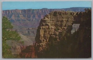 Angel’s Window, Cape Royal, Grand Canyon, Arizona, Vintage Post Card. - Picture 1 of 2