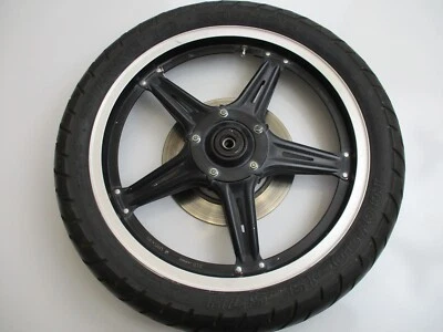 Honda CB400T 1980 Hawk DID rueda delantera con buen neumático - 80 CB 400 - 7.541 millas Foto 1 de 4