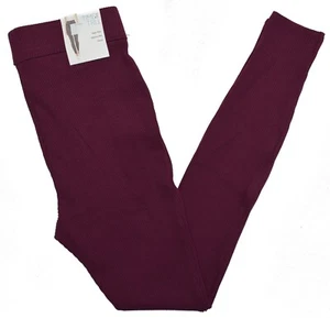 Time and Tru #11185 NEW Women's High Rise Fitted Stretch Knit Rib Jegging Pants - Picture 1 of 3