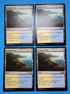 4x Tranquil Cove Core Set 2020 Mtg Magic Gathering Card Dual Land Gate Mana 259 - Picture 1 of 4