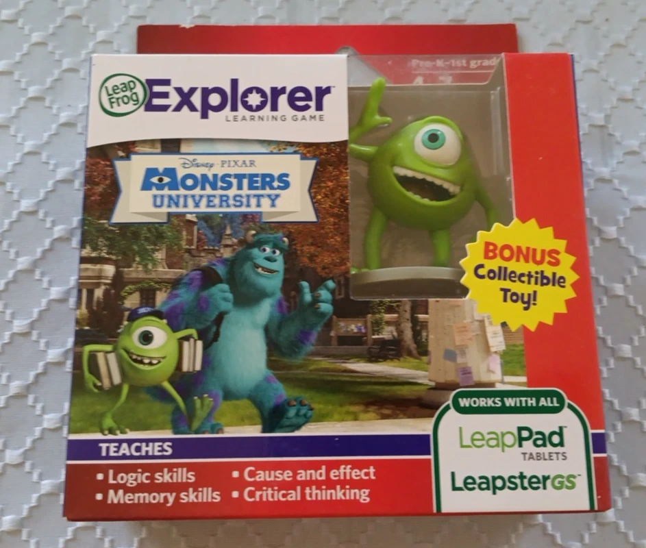 Leap Frog Disney MONSTERS UNIVERSITY LeapPad Tablet & LeapsterGS - Image 1 of 2