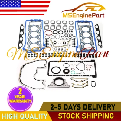 Engine Gasket Set Repair Kit for BMW 550i 650i 750i X5 N62B48 N62TUB48 V8 - Image 1 of 4