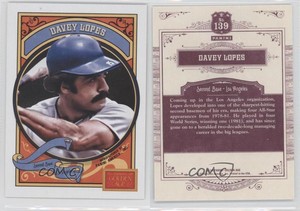 2014 Panini Golden Age White Border Davey Lopes #139