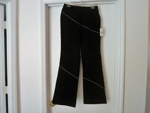 Wilson's Leather Women's Maxima Black Suede Leather Pants Size 6 NWT - Picture 1 of 10