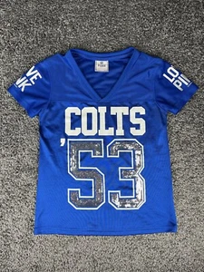 MAGLIA VS PINK BLING INDIANAPOLIS COLTS - TAGLIA XS - USATA IN OTTIME CONDIZIONI - Foto 1 di 5