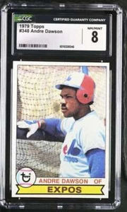 1979 TOPPS #348 ANDRE DAWSON CGC 8 NM/MINT EXPOS 1688 - Picture 1 of 2