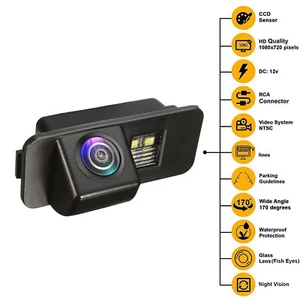 Backup Camera for Car Rear-View License Plate Car Rear Parking Camera Waterproof - Picture 1 of 7