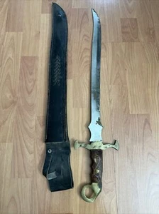 Vintage Brass Handle Sword Dagger Unknown - Picture 1 of 17