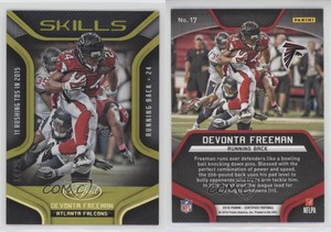 2016 Certified Skills Mirror Gold /25 Devonta Freeman #17
