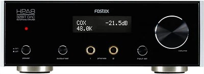 FOSTEX HP-A8 32bit DAC Headphone Amplifier AC100V w/ remote controller - Image 1 of 4