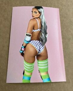 LIV MORGAN sexy busty WWE diva ~ 4x6 GLOSSY COLOR PHOTO ~ hot picture (#4)