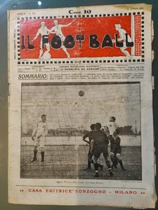 IL FOOTBALL 24 APRILE 1915 N° 17 MILAN GENOA VAN HEGE - Picture 1 of 2