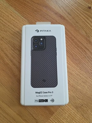Pitaka MagEZ Case Pro 3 for iPhone 14 Pro Max Black - Image 1 of 4