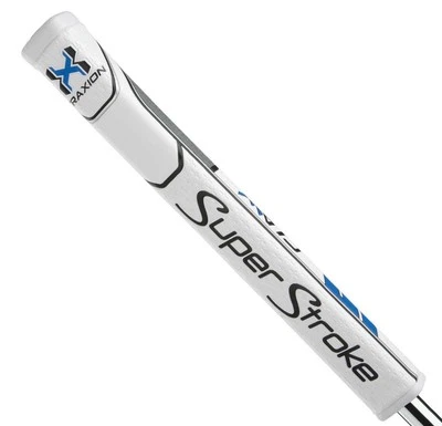 New SuperStroke Traxion Claw 1.0 Putter Grip ( Blue / White / Gray)