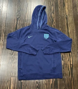 Nike England 3 Löwen Fußball Hoodie Herren mittelblau Baumwolle Polyester "  - Bild 1 von 5