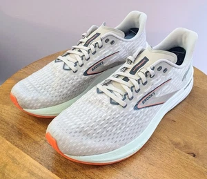 Brooks Men's 11  D Hyperion Neutral Running Shoe Gray Orange 1104071D069 - Picture 1 of 18