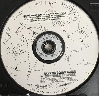 Butthole Surfers - Electriclarryland (CD, Album, Promo) (Very Good Plus (VG+)) - Foto 1 de 2