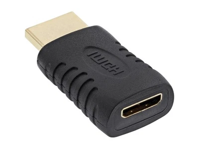 InLine Adattatore HDMI Tipo A Maschio a Mini HDMI Tipo C Femmina 17691G - Immagine 1 di 4