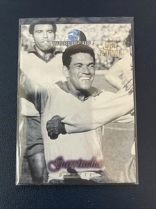 1998 Futera Platinum World Cup Greats Garrincha #13 Brazil - Picture 1 of 2