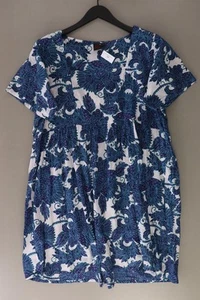 ✅ Second Life Fashion Aller Simplement Kurzarmkleid für Damen Gr. 44, XL blau ✅ - Bild 1 von 8