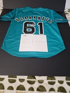 Livan Hernandez autographed signed inscribed jersey MLB Florida Marlins JSA COA - Picture 1 of 13
