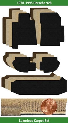 Lloyd Custom Luxe коврик комплект для 1978-1995 Porsche 928 (5 штук) #120O - Изображение 1 из 4
