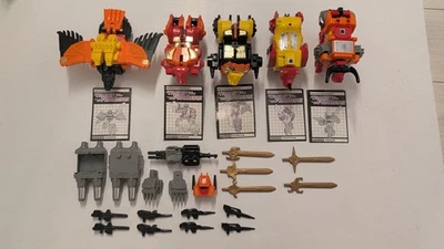 Vintage G1 Transformers Predaking 100% Complete 1986 - Image 1 of 4