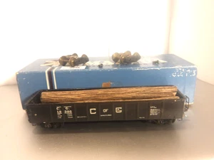 HO Vintage Mantua C of Ga Metall 40' Gondel mit Holzladung # 18300, gebraucht - Bild 1 von 8