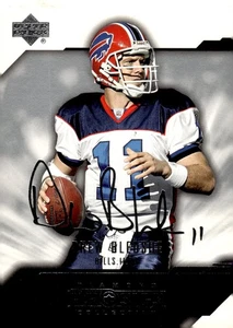 2004 Upper Deck Diamond Pro Sigs Football Card #9 Drew Bledsoe QB Buffalo Bills - Picture 1 of 2