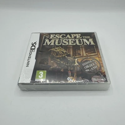 Escape The Museum Nintendo Ds Nds Video Game Brand New Sealed UK Release R2 - Image 1 of 4
