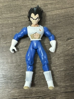 Figura de acción Dragon Ball Z Legendary Battles 2003 dañada Vegeta Jakks Foto 1 de 4
