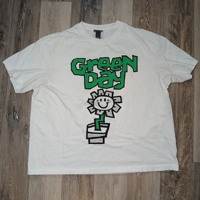 Camiseta Green Day Kerplunk XXL 2XL H&M Flor Licencia Lista de canciones Canciones Foto 1 de 4