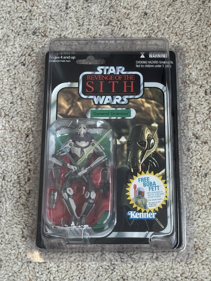 Figura de acción Star Wars The Vintage Collection 3,75 pulgadas General Grievous VC17 Foto 1 de 1