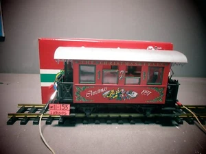 LGB 36077 The Christmas Train 1997 Passenger Car G Scale O.B. C-8. - Picture 1 of 11