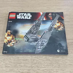 LEGO® - Star wars - Kylo Ren's Command Shuttle - 75104 - INSTRUCTION BOOKLET - Bild 1 von 3