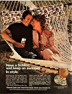 1977 Jos. Schlitz Brewing Company Magazine Print Ad 8.5" x 11" - Picture 1 of 1